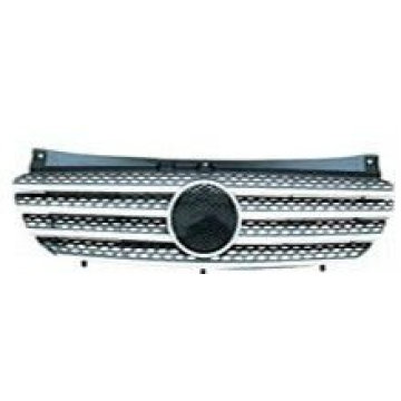 GRILLE FRONTALE DE CARTE BENZ CHROME